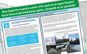 Mancoeduca se hace eco en sus redes sociales de un póster realizado por alumnado de Salud Ambiental